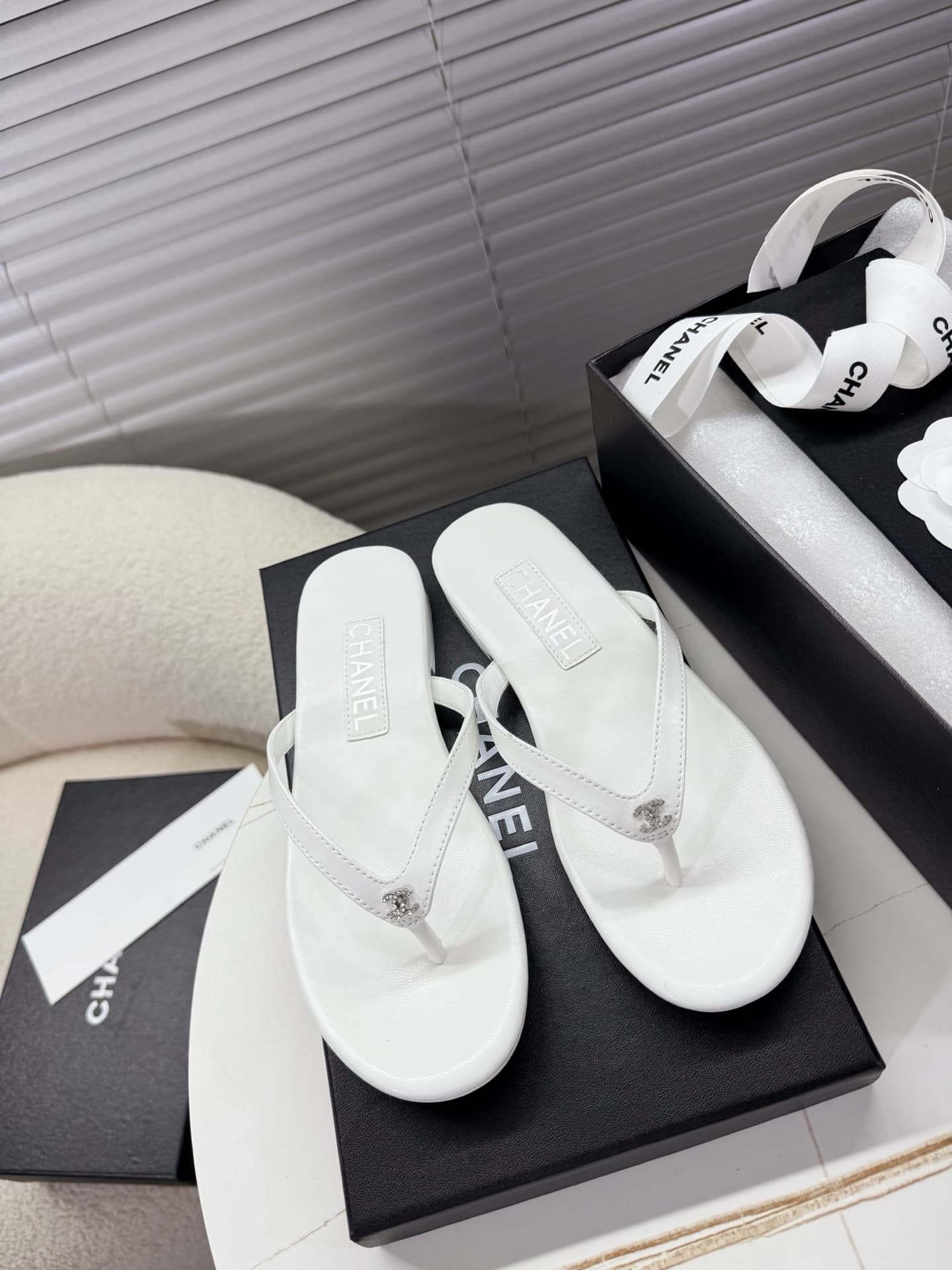 Chanel Pool Thong Mules shoes Women