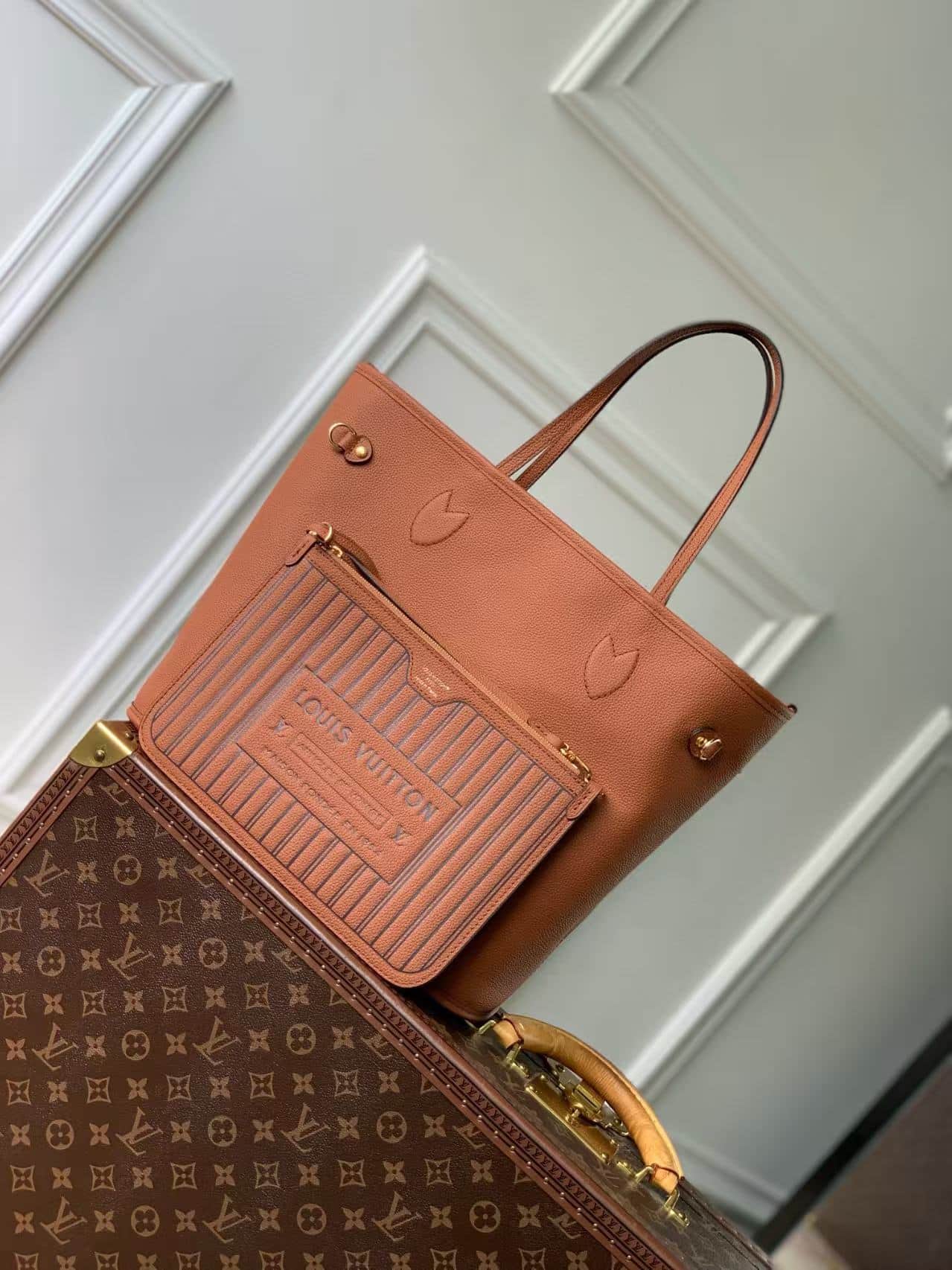 Louis Vuitton Neverfull Inside Out MM M12061 Brown High