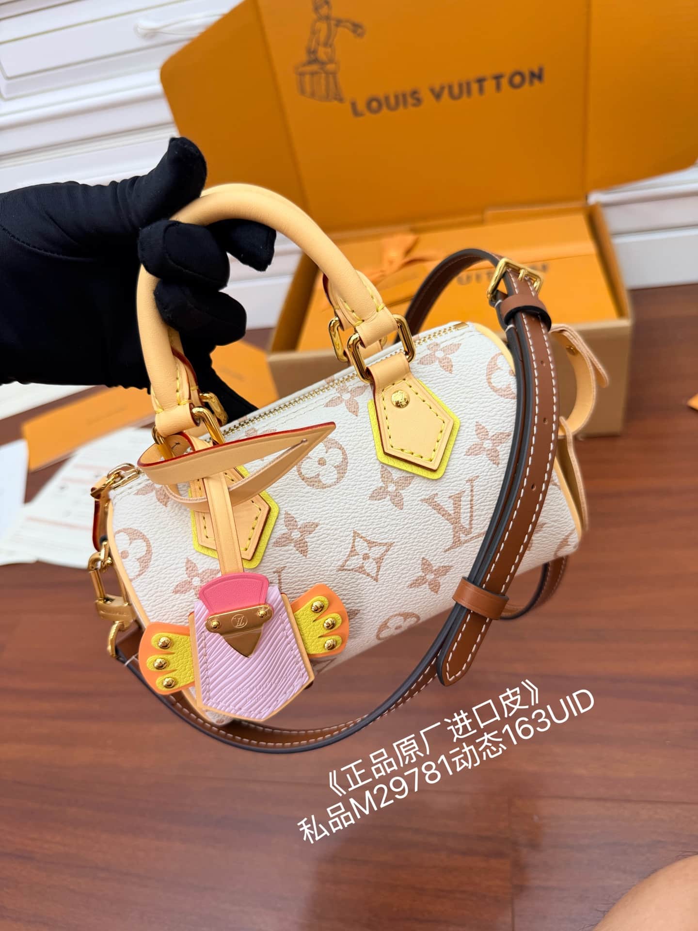 Louis Vuitton Nano Speedy Monogram Dune Coated canvas M29781 TOP