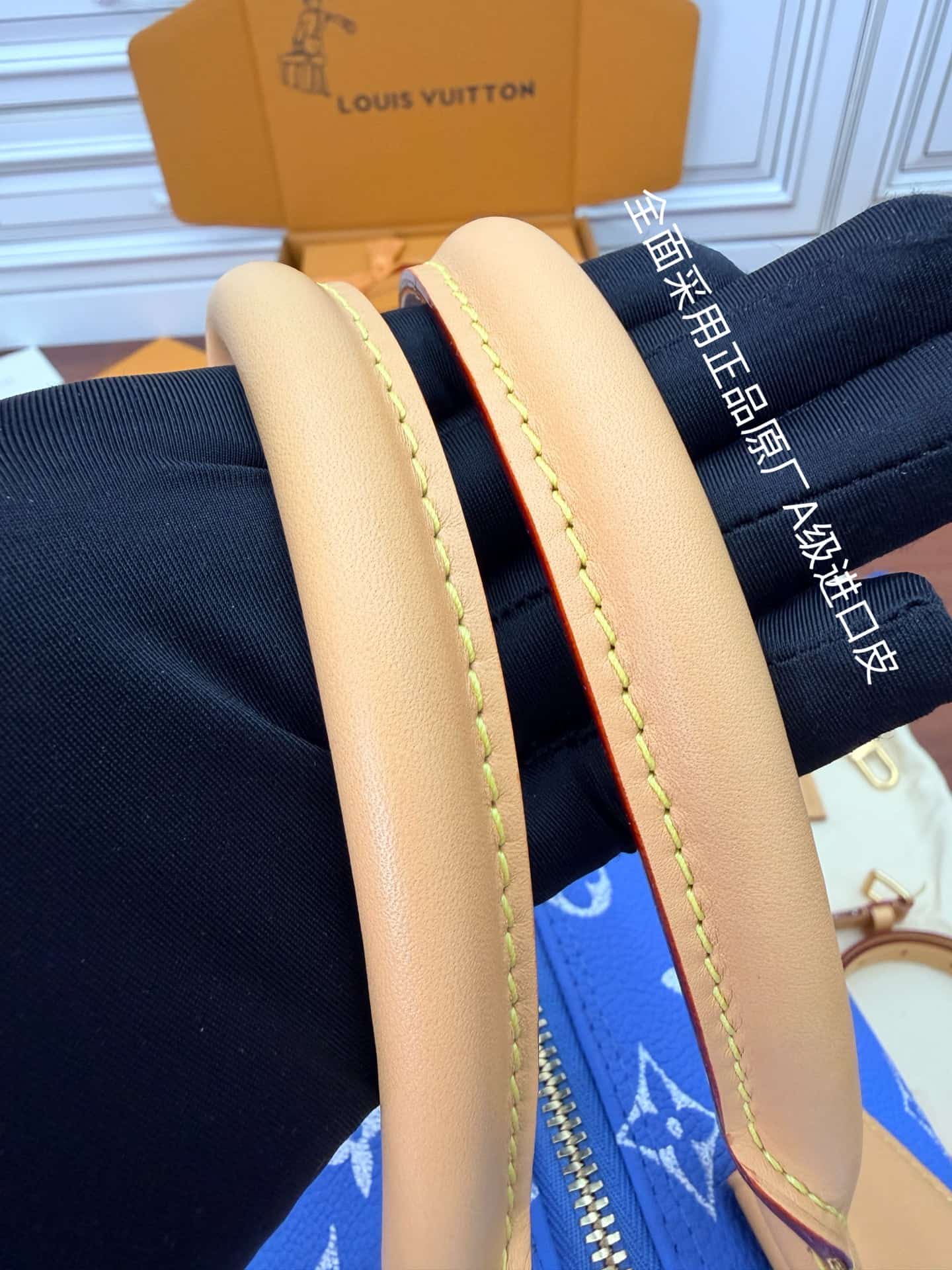 Louis Vuitton Speedy P9 Bandoulière 40 Blue Soft calfskin M24418 TOP
