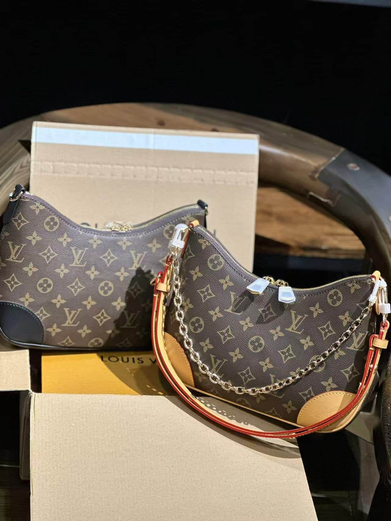 Louis Vuitton Boulogne Bag Monogram coated canvas M45832 High