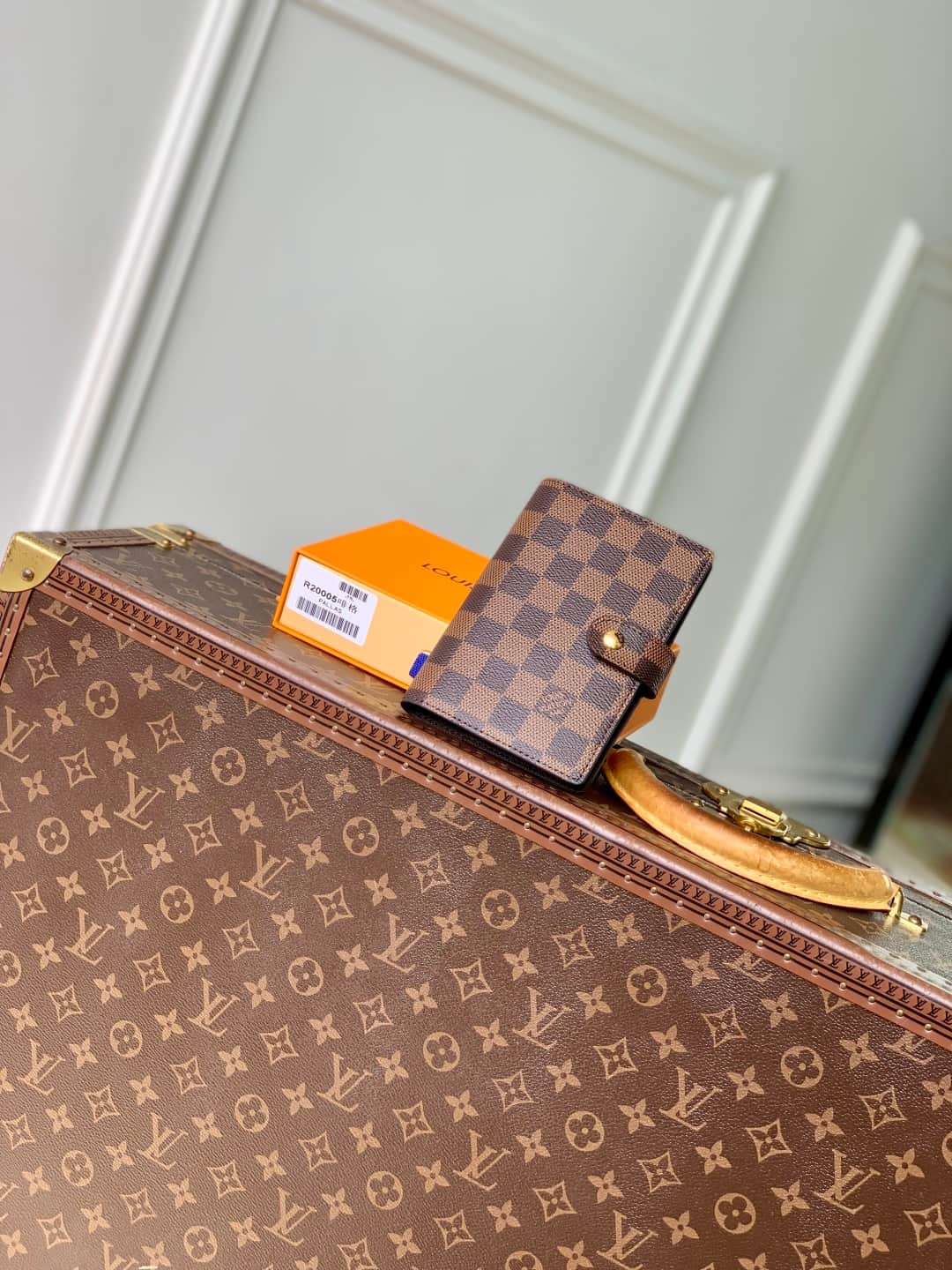 Louis Vuitton Small Ring Agenda Cover Monogram canvas R20005 High