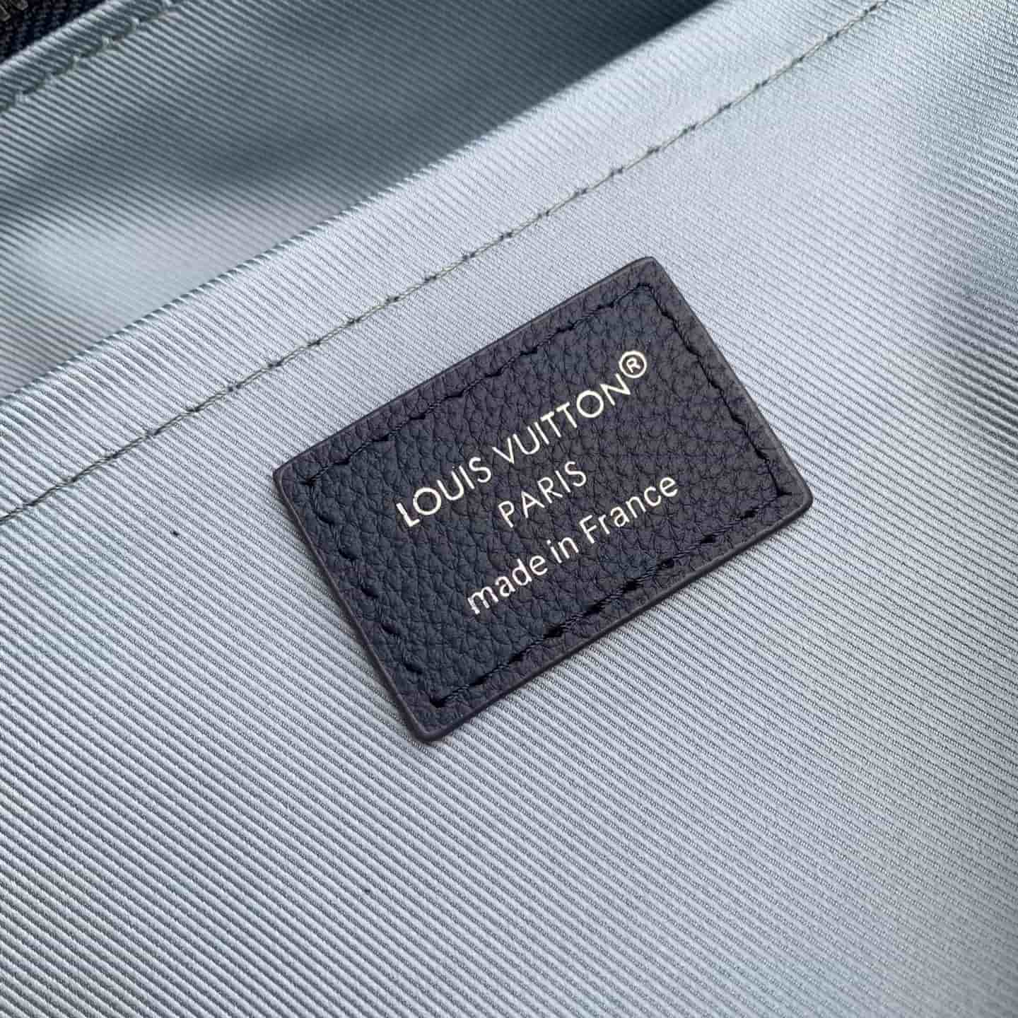 Louis Vuitton City Keepall Navy Blue Monogram Shadow calfskin leather M28617 High