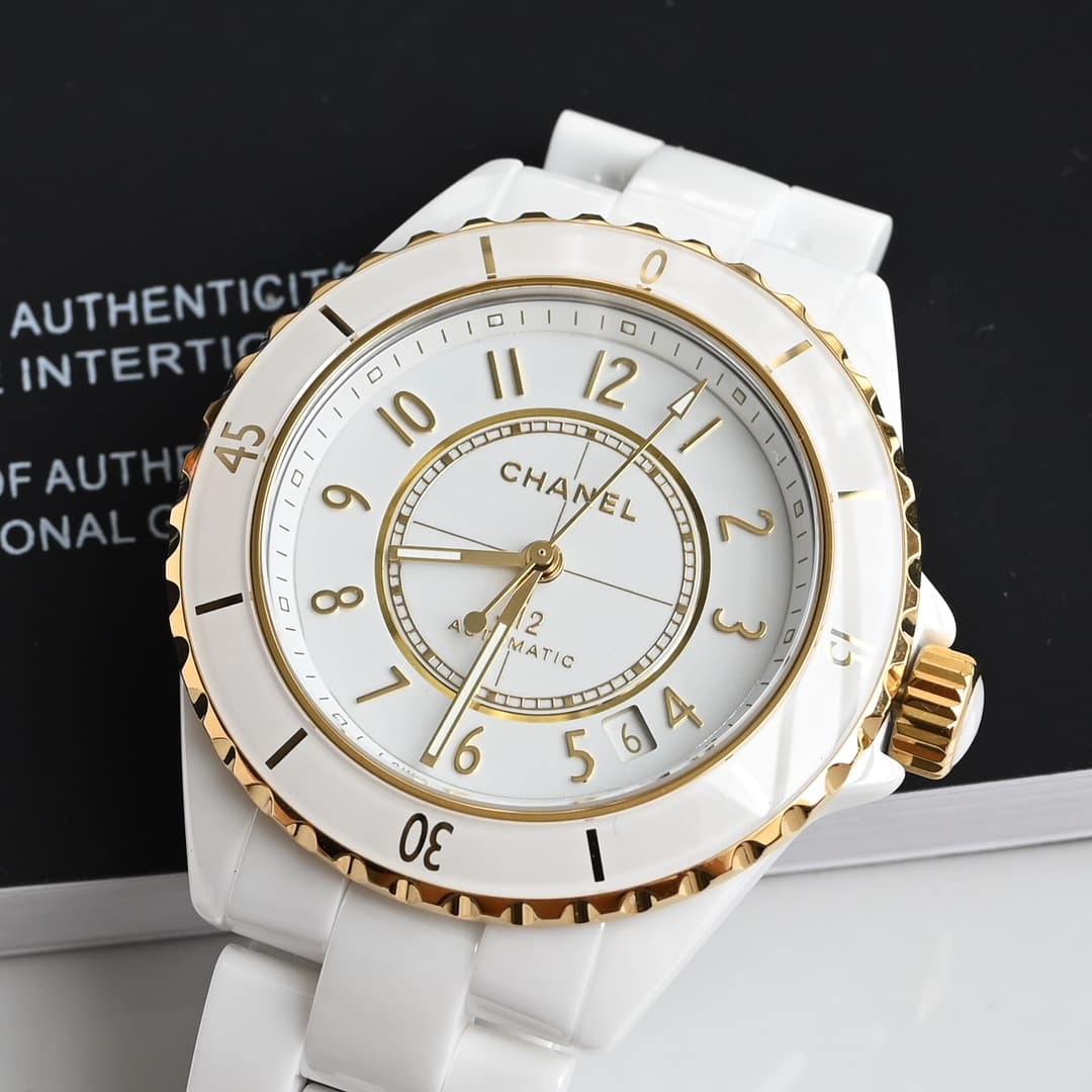 Chanel J12 Watch TOP Caliber 12.1- White Ceramic