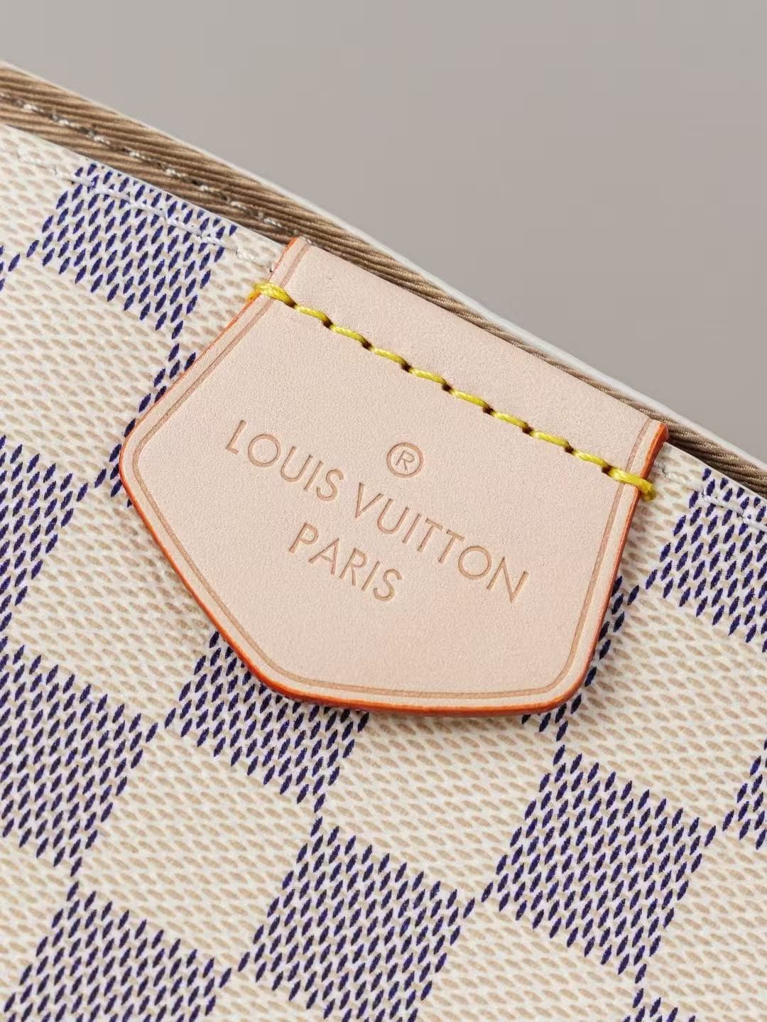 Louis Vuitton Graceful PM Rose Ballerine Pink Damier Azur coated canvas N42249 High