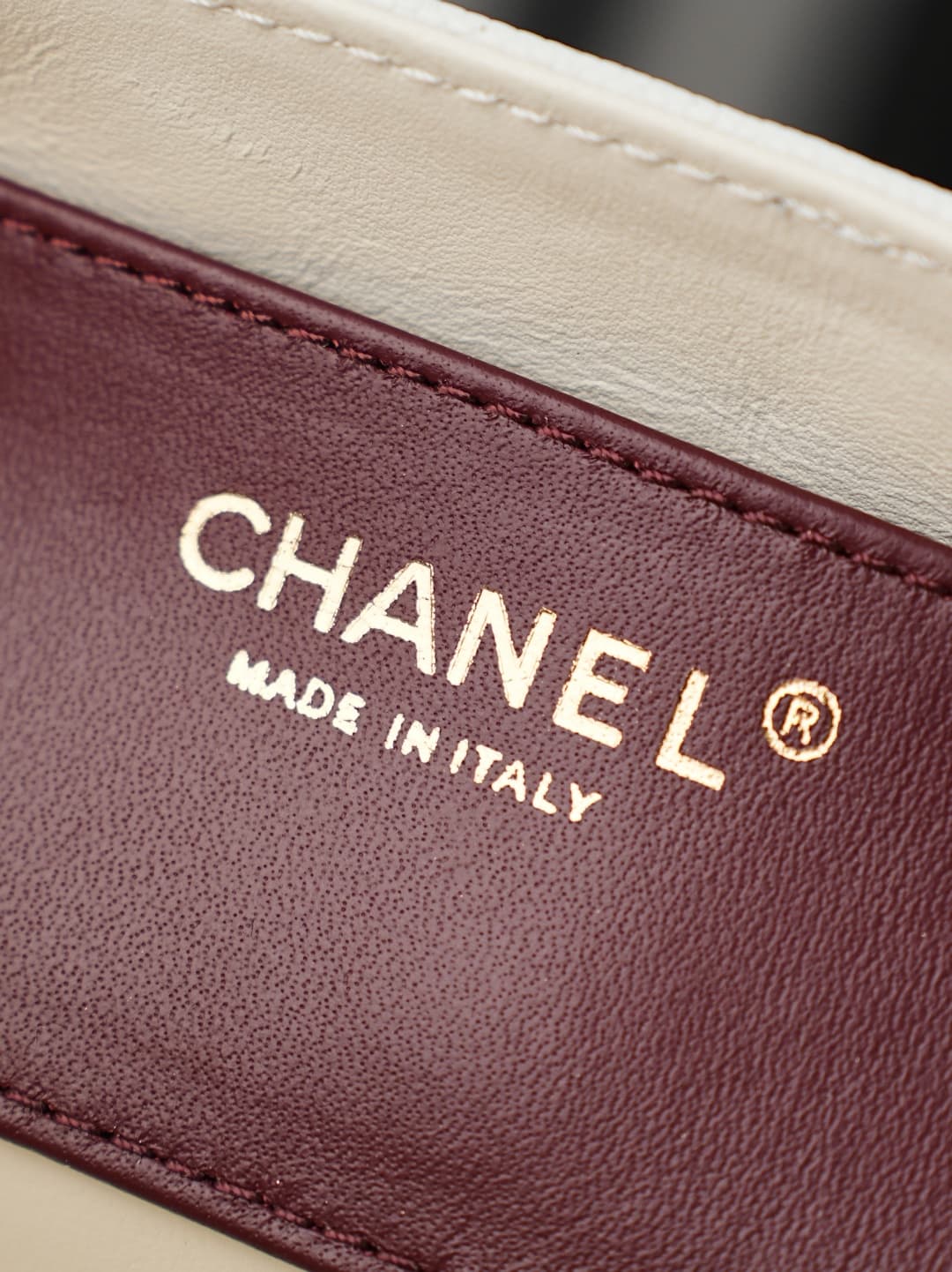Chanel Small Bowling Bag Grained Shiny Calfskin & Gold-Tone Metal AS6143 Whtie High