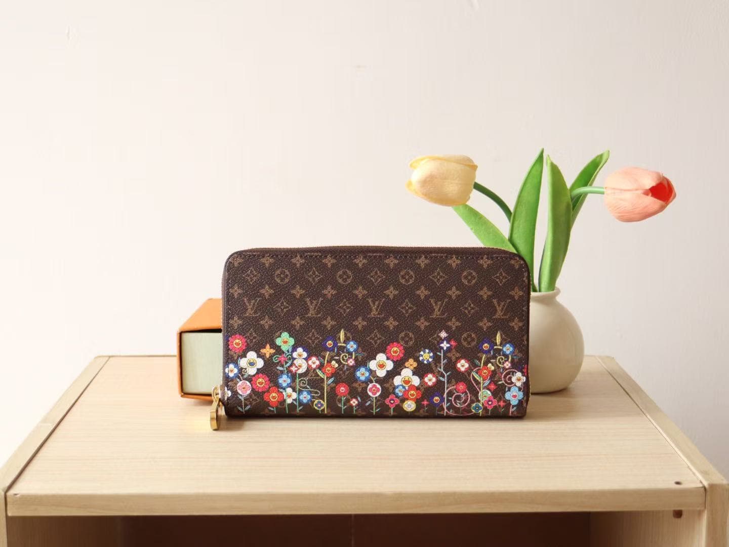 Louis Vuitton x Murakami Zippy Wallet Monogram coated canvas M14162 High