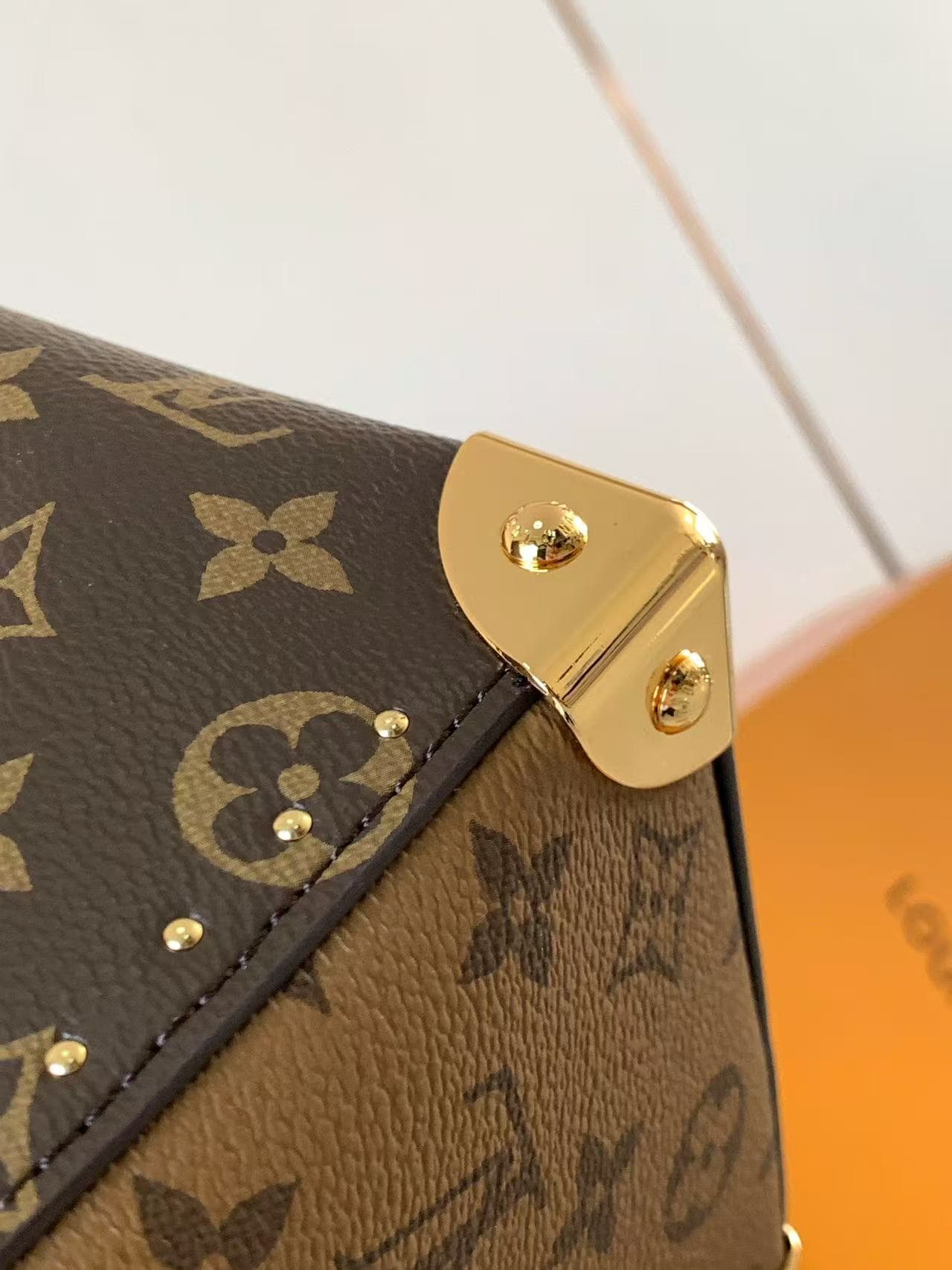 Louis Vuitton Speedy Trunk 25 Monogram Coated canvas M26181 High