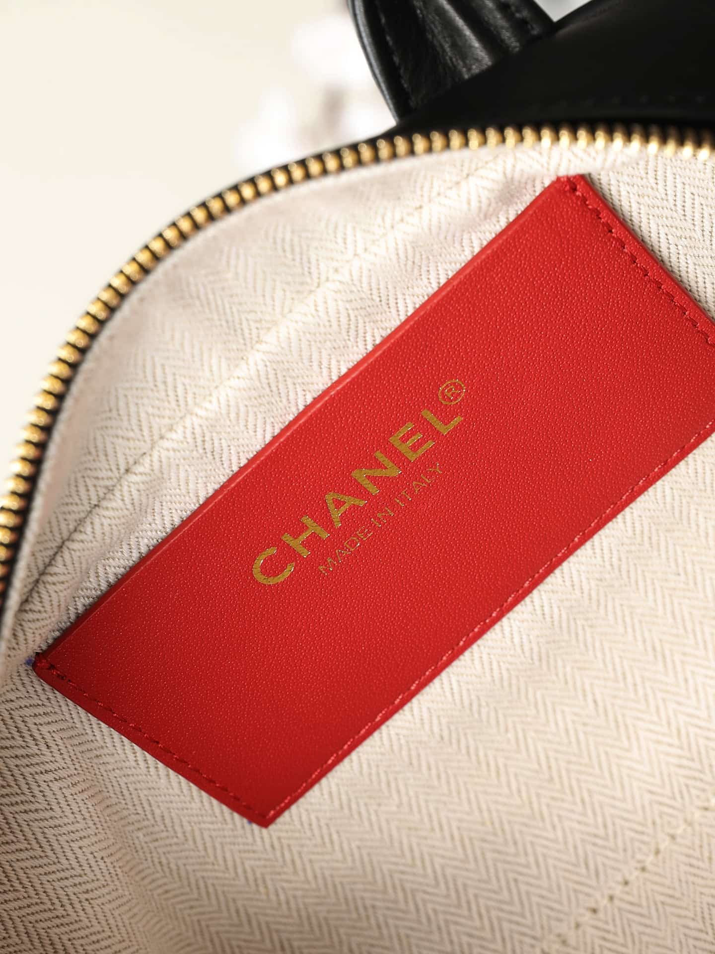 Chanel Mini Bowling Bag Calfskin & Gold-Tone Metal Black AP5528 A