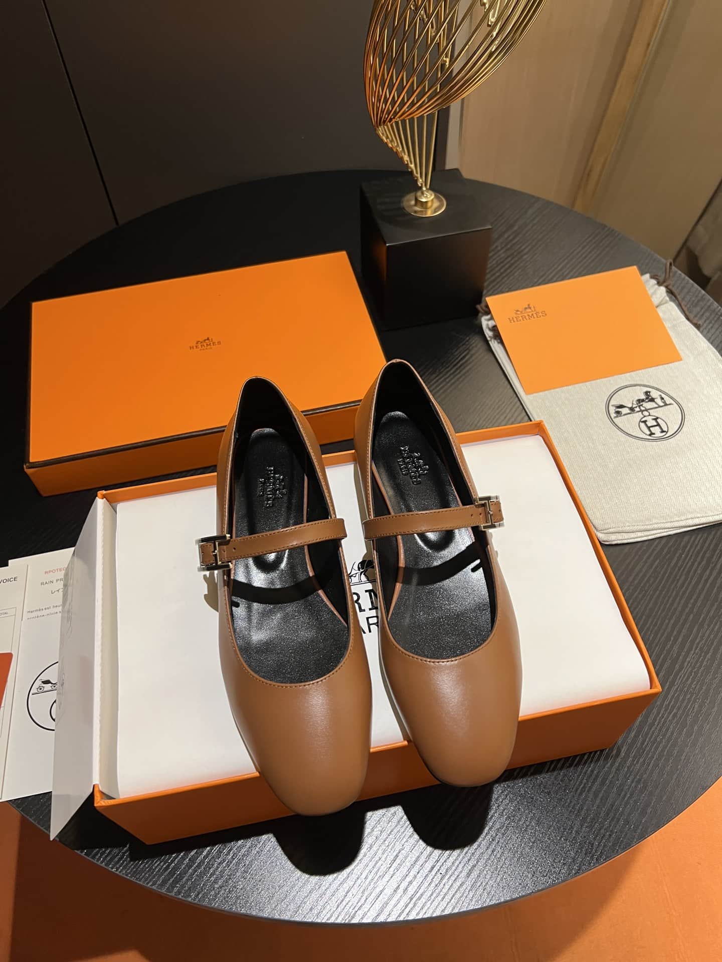 Hermes Jane ballet flat Shoes Women