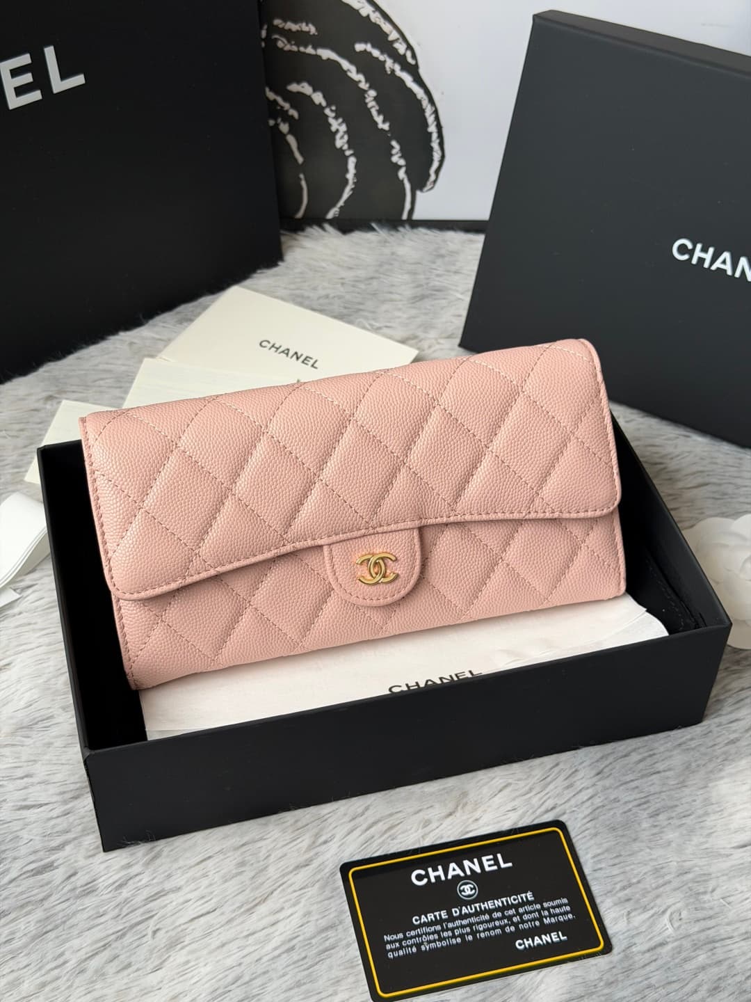 Chanel Classic Flap Long Wallet A80758 A