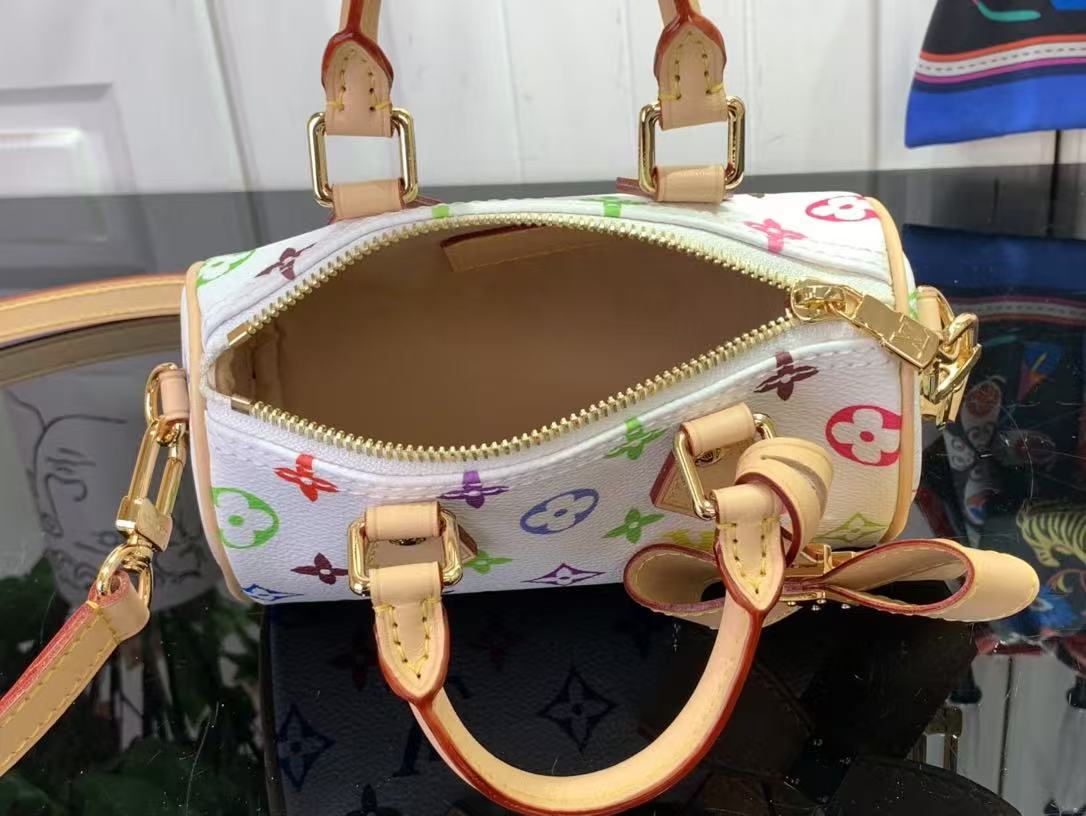 Louis Vuitton x Murakami NANO SPEEDY Monogram coated canvas M13391 High