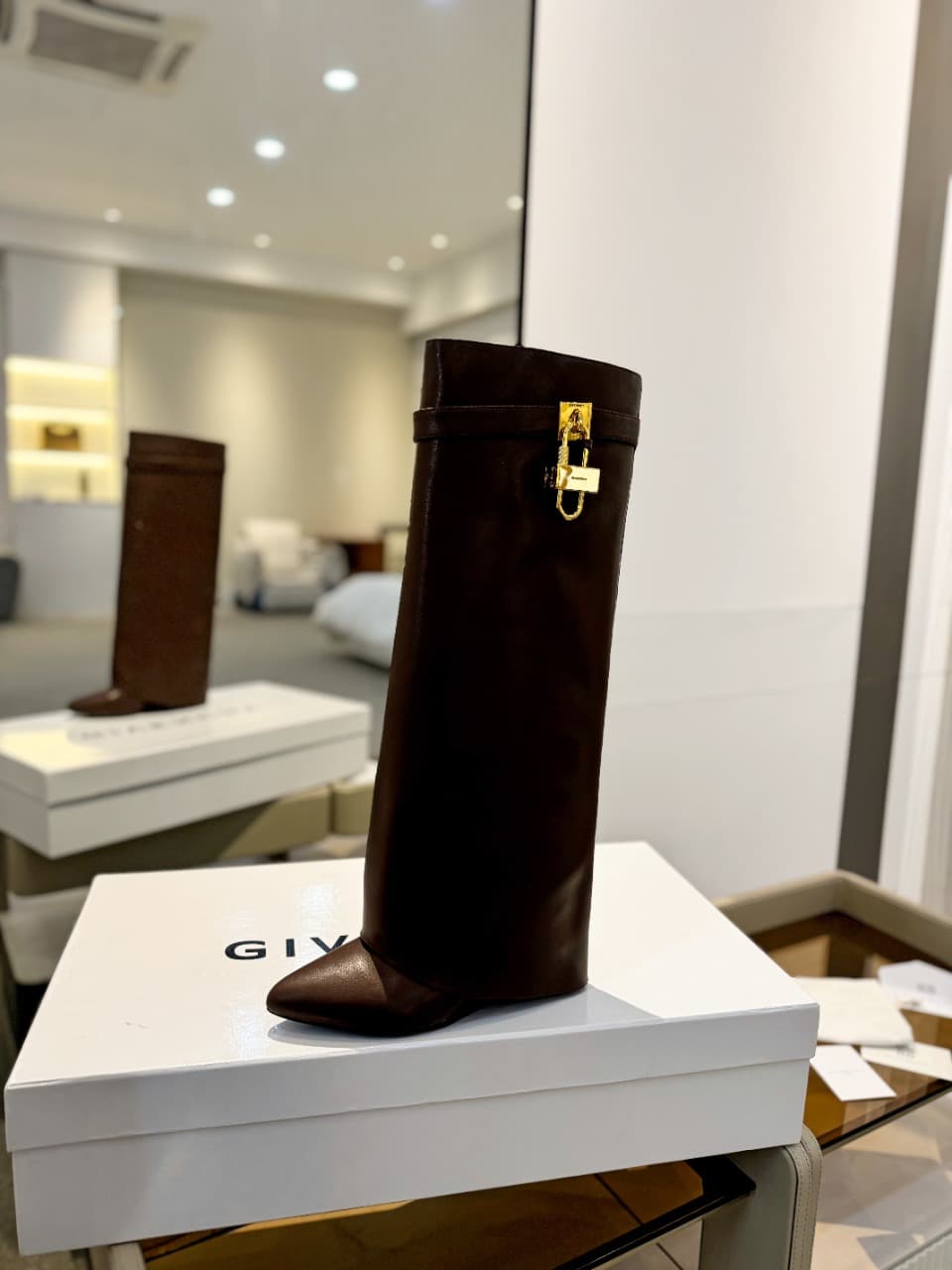 Givenchy Knee-High Boots Shoes Women