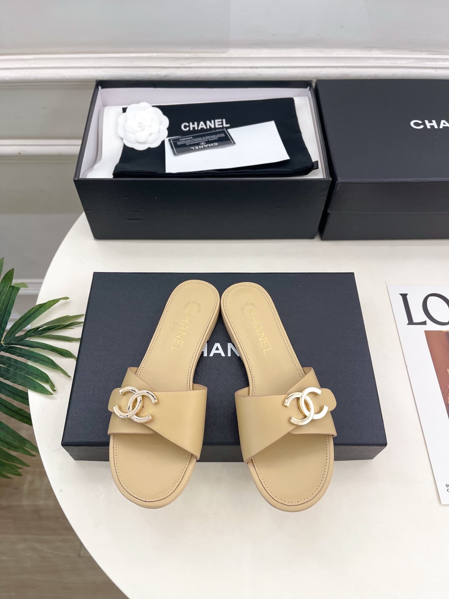Chanel Calfskin Mules Women
