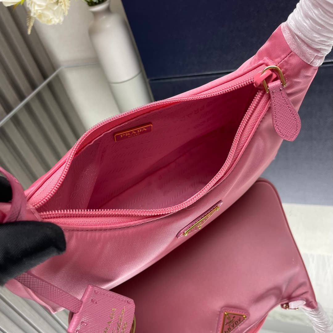 Prada Re-Nylon Re-Edition 2000 mini-bag Pink Recycled Polyamide 1NE515 High