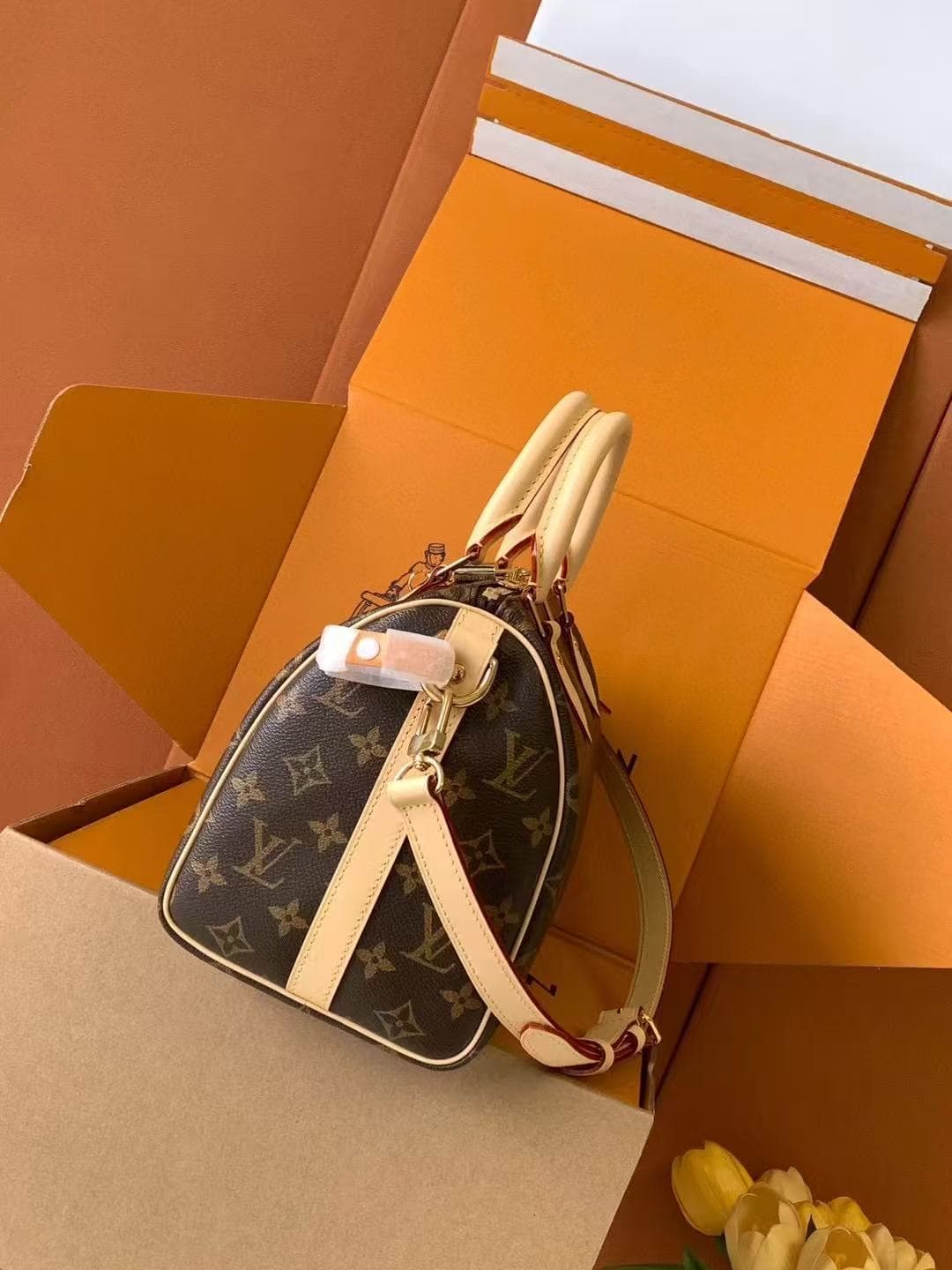 Louis Vuitton Speedy Bandoulière 25 Monogram coated canvas M41113 Top