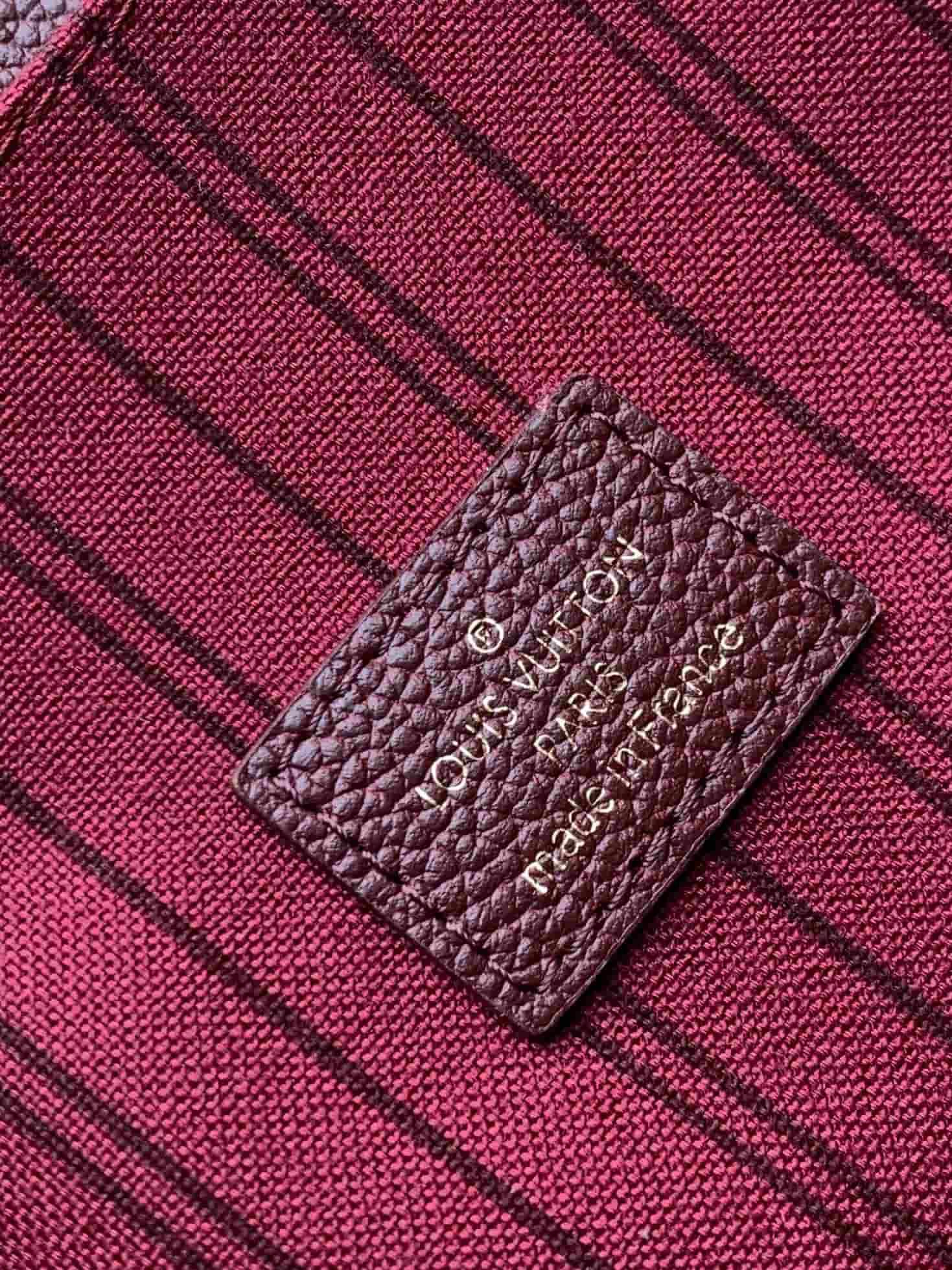 Louis Vuitton POCHETTE METIS Bag Monogram Empreinte Burgundy M46613 High