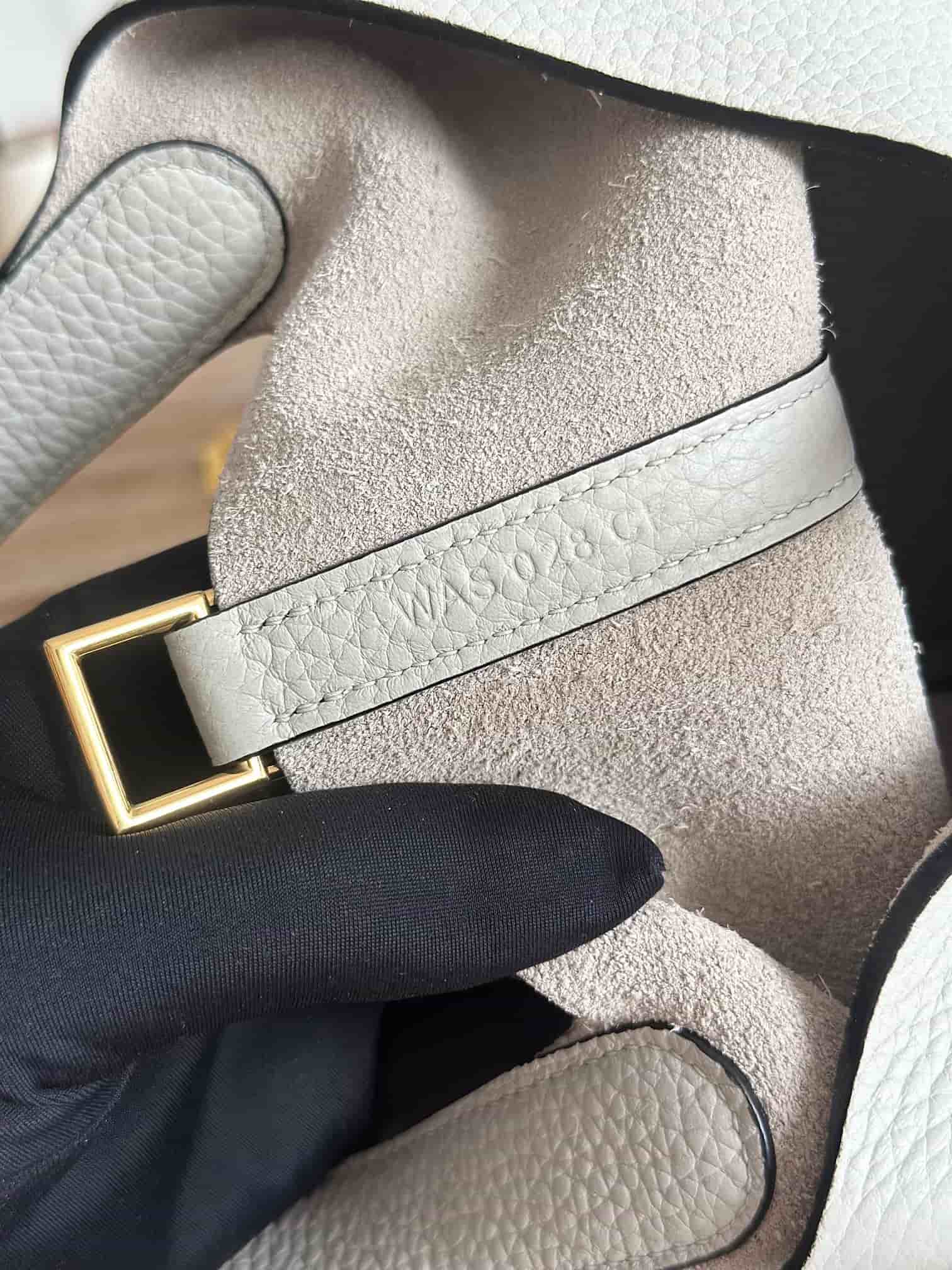 Hermès Picotin Lock 18 Bucket Bag TC Leather Silver/Gold Metal Grey Wax High