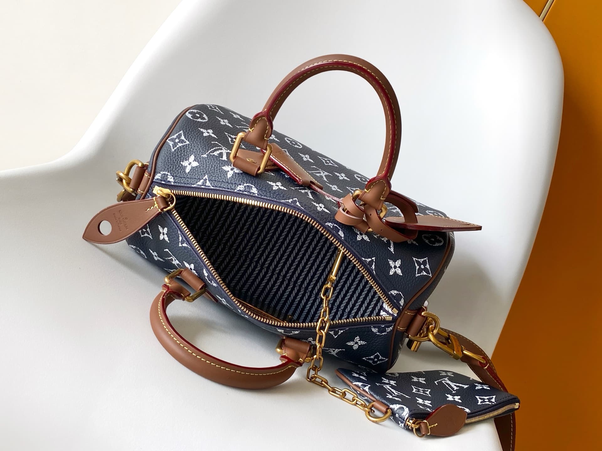 Louis Vuitton Speedy P9 Bandoulière 25 Speedy M15278 Drak blue High