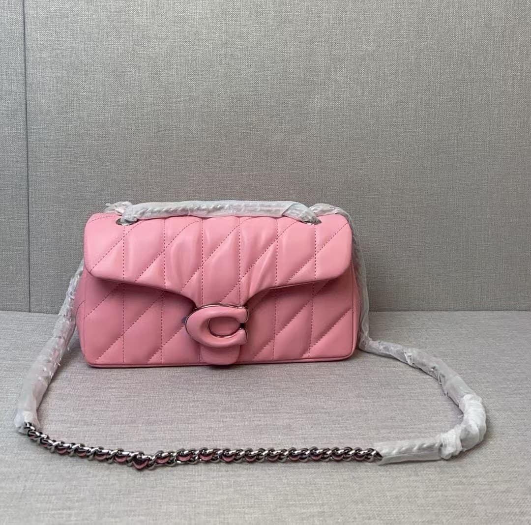 Coach Tabby Chain Crossbody Bag 19 With Quilting High