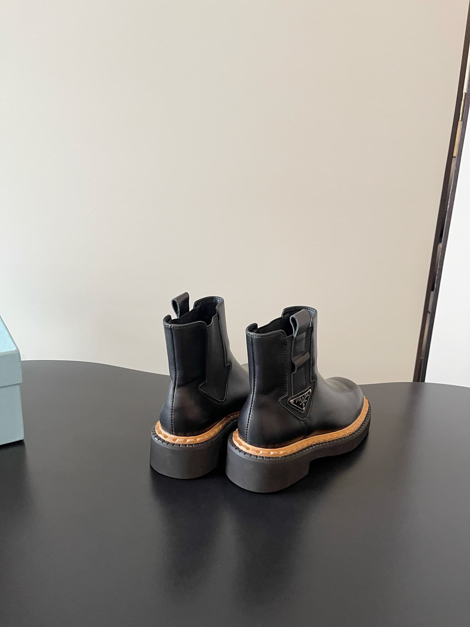 Prada Leather Boots Shoes Women