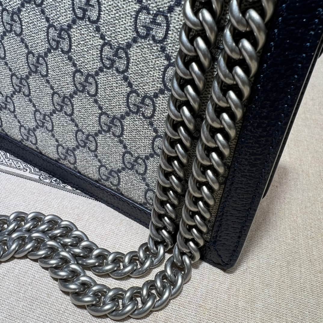 Dionysus GG Supreme mini Bag 421970 Black High