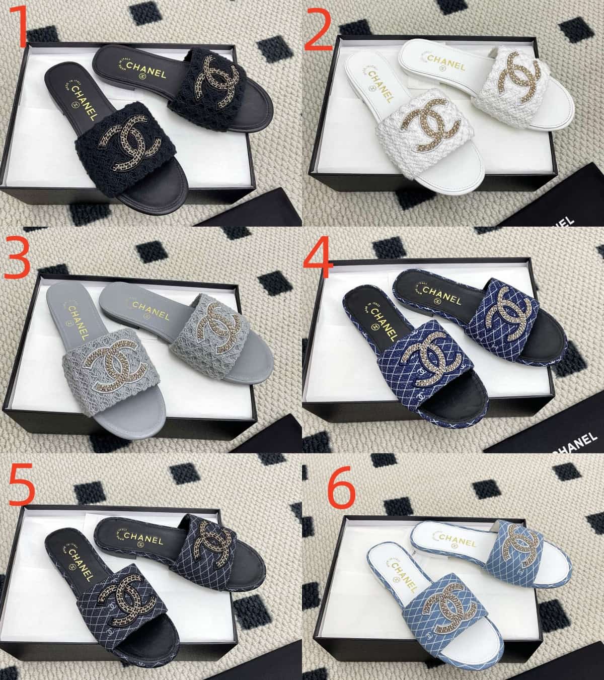 Chanel Sandal shoes Low Women