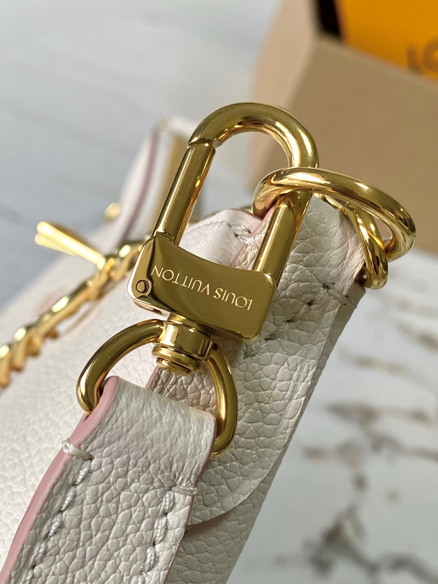 Louis Vuitton Boulogne Monogram Empreinte Leather M14634 Eden TOP