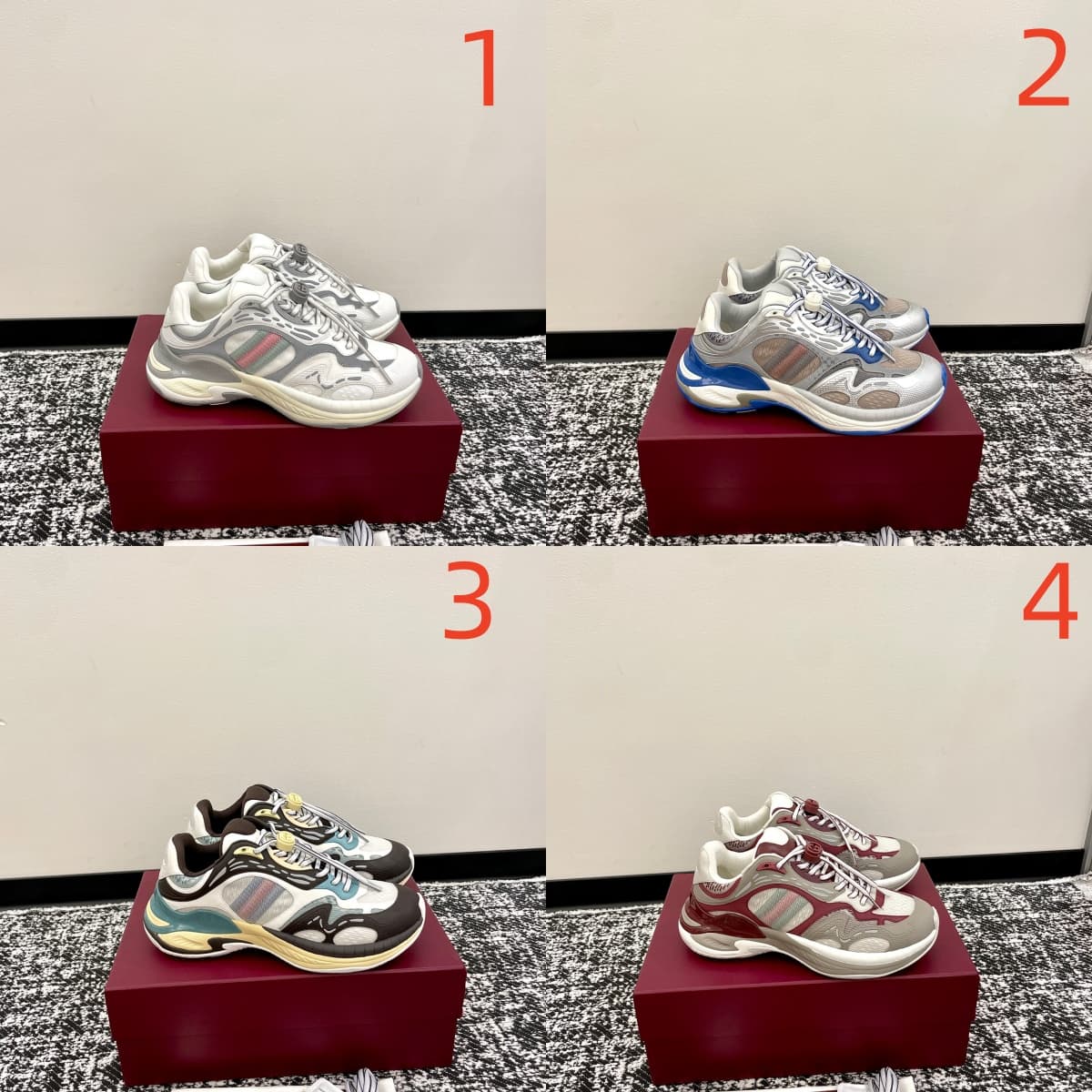 Gucci 2.0 Sneaker shoes Men Women