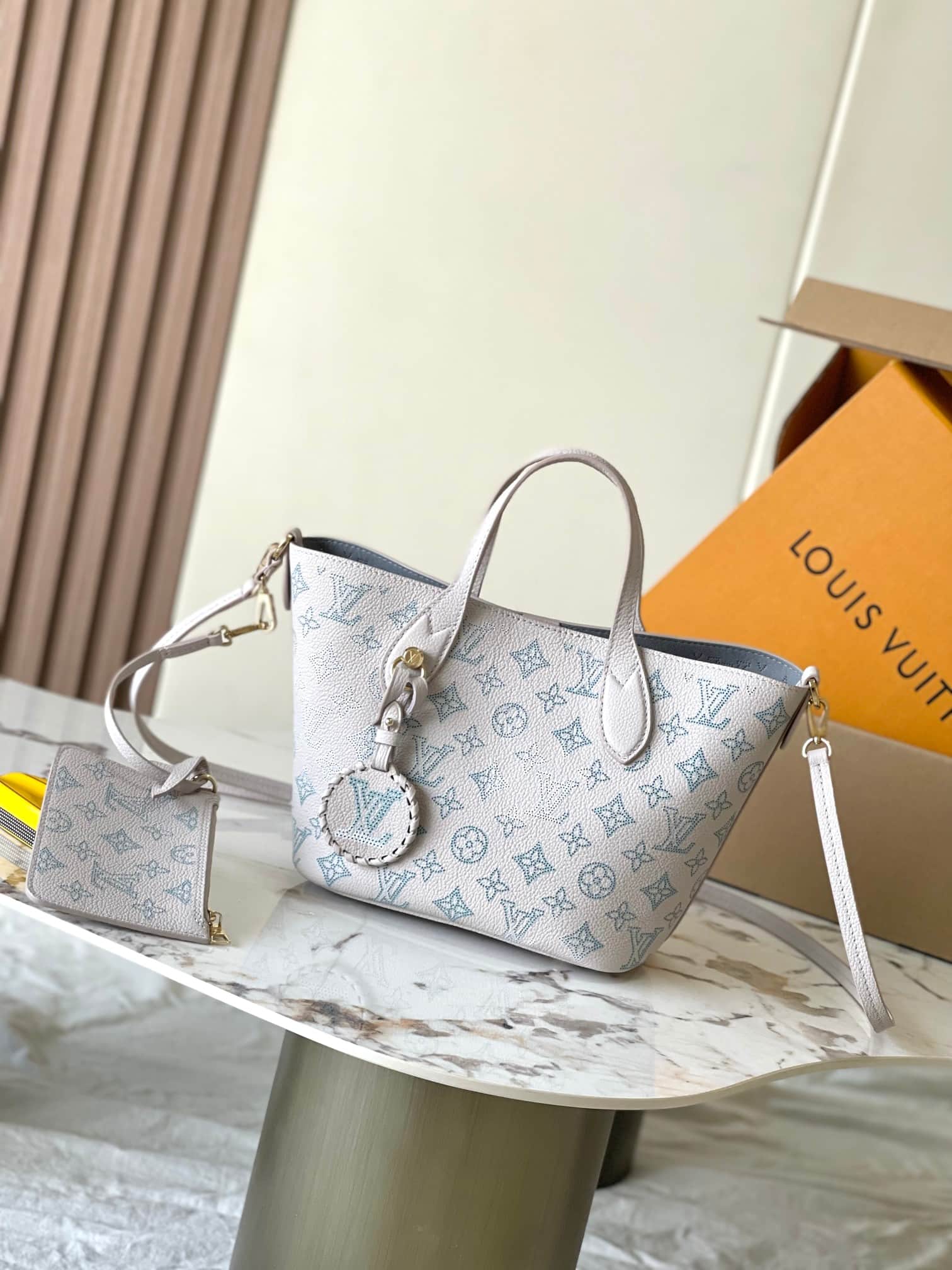 Louis Vuitton Blossom PM Perforated Mahina calfskin leather M12088 Top