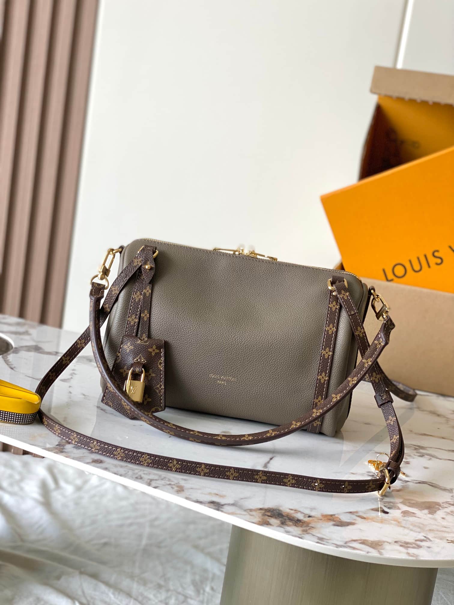 Louis Vuitton Express PM Calfskin leather Smoke Gray M26360 TOP