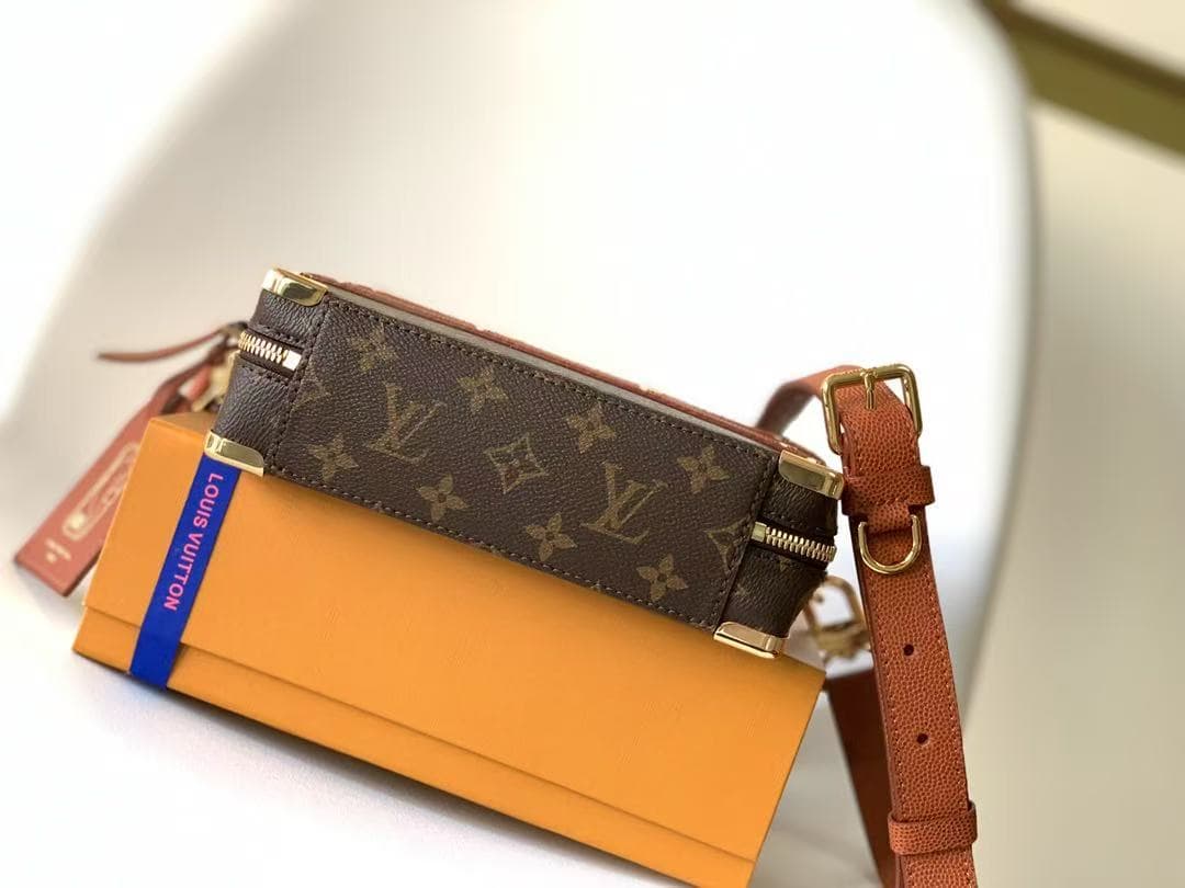 Louis Vuitton LVXNBA HANDLE TRUNK Monogram coated canvas M45785 High