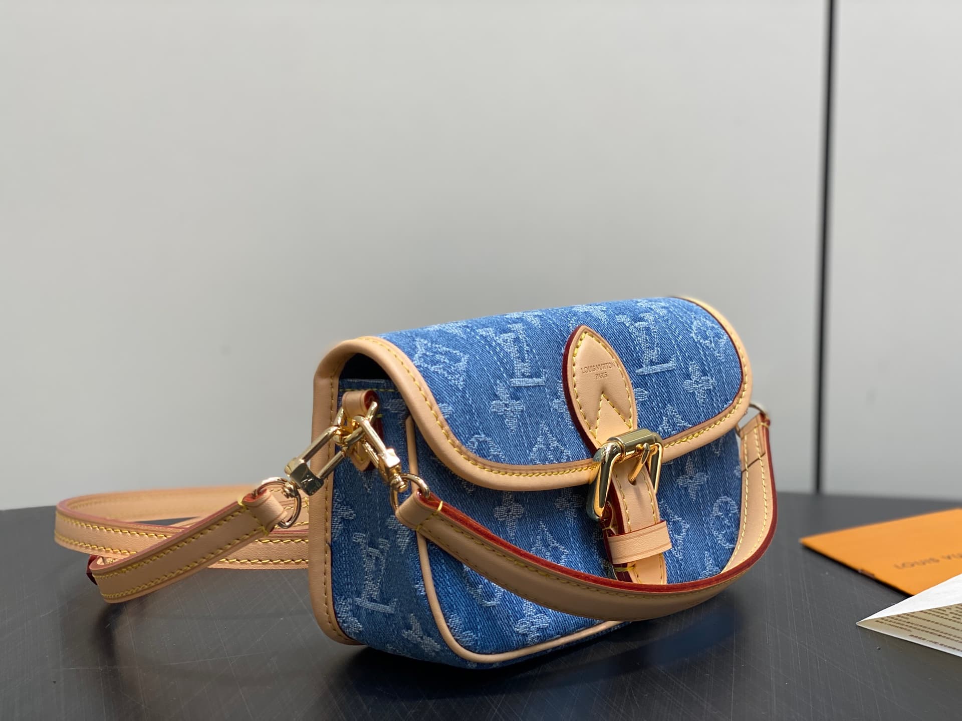 Louis Vuitton Nano Diane M27700 Blue Denim High