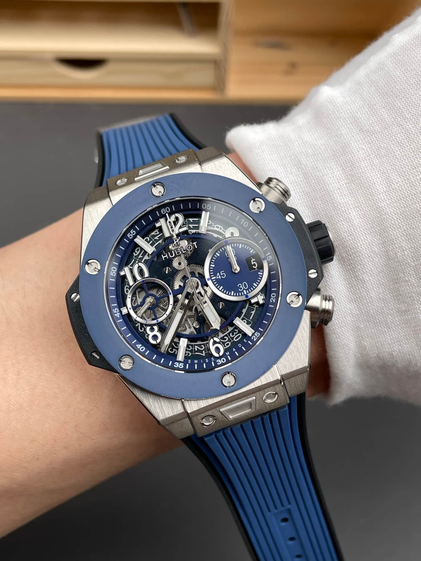 Hublot Big Bang Unico Blue Magic Watch TOP