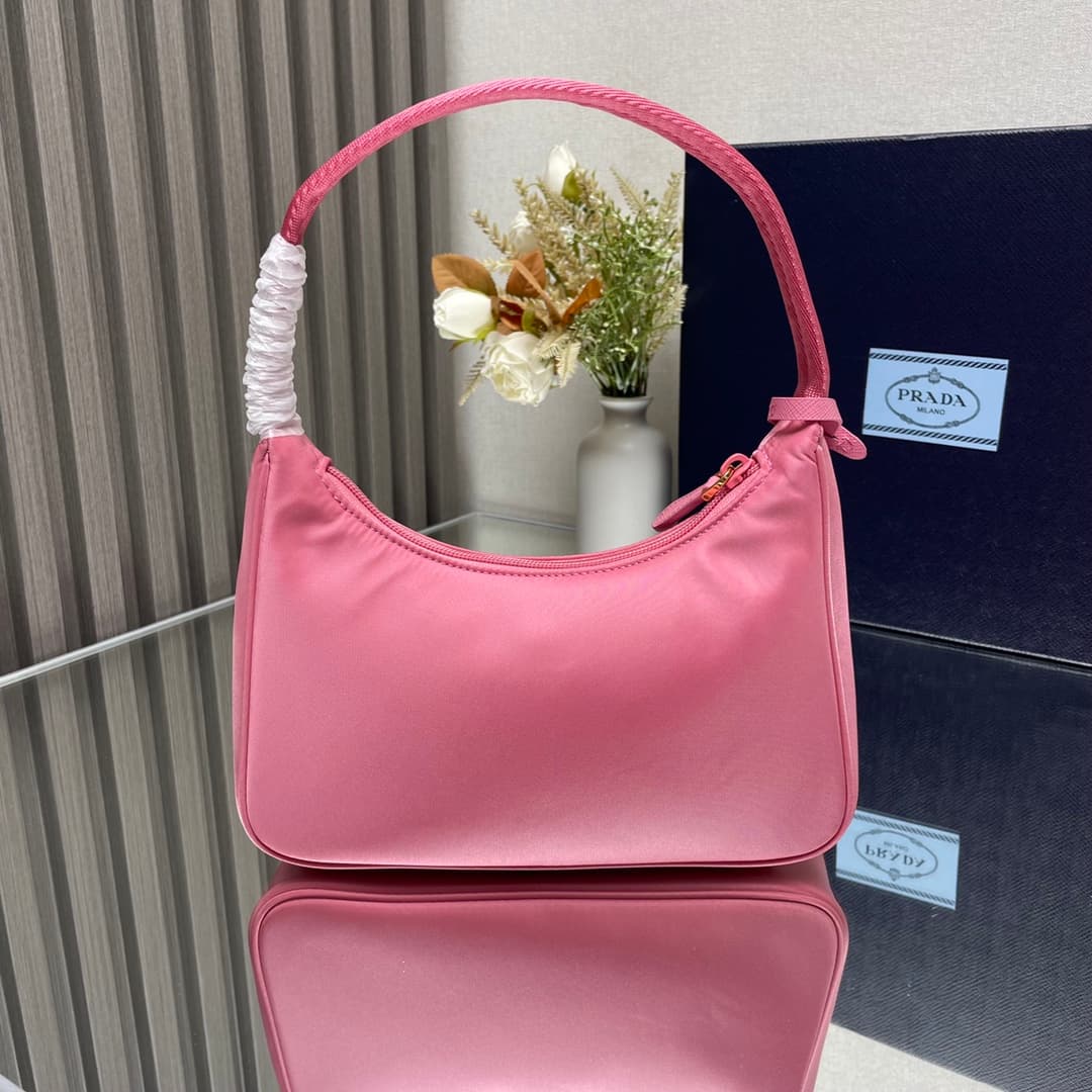 Prada Re-Nylon Re-Edition 2000 mini-bag Pink Recycled Polyamide 1NE515 High
