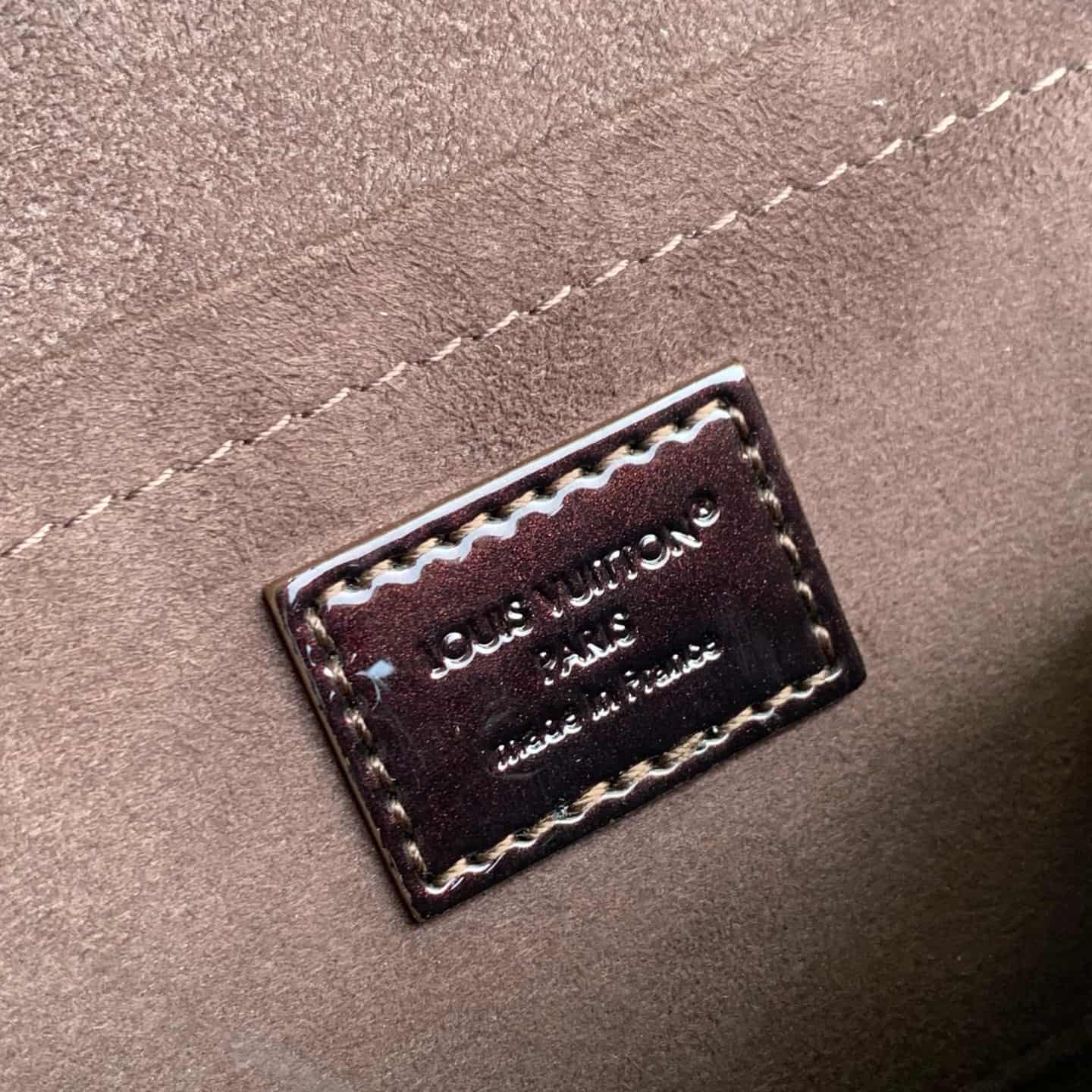 Louis Vuitton Alma BB Datewood Varnished cowhide leather M27172 High