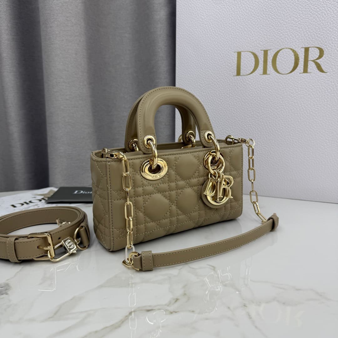 Dior Lady D-Joy Bag Trench Cannage Lambskin M0636 High