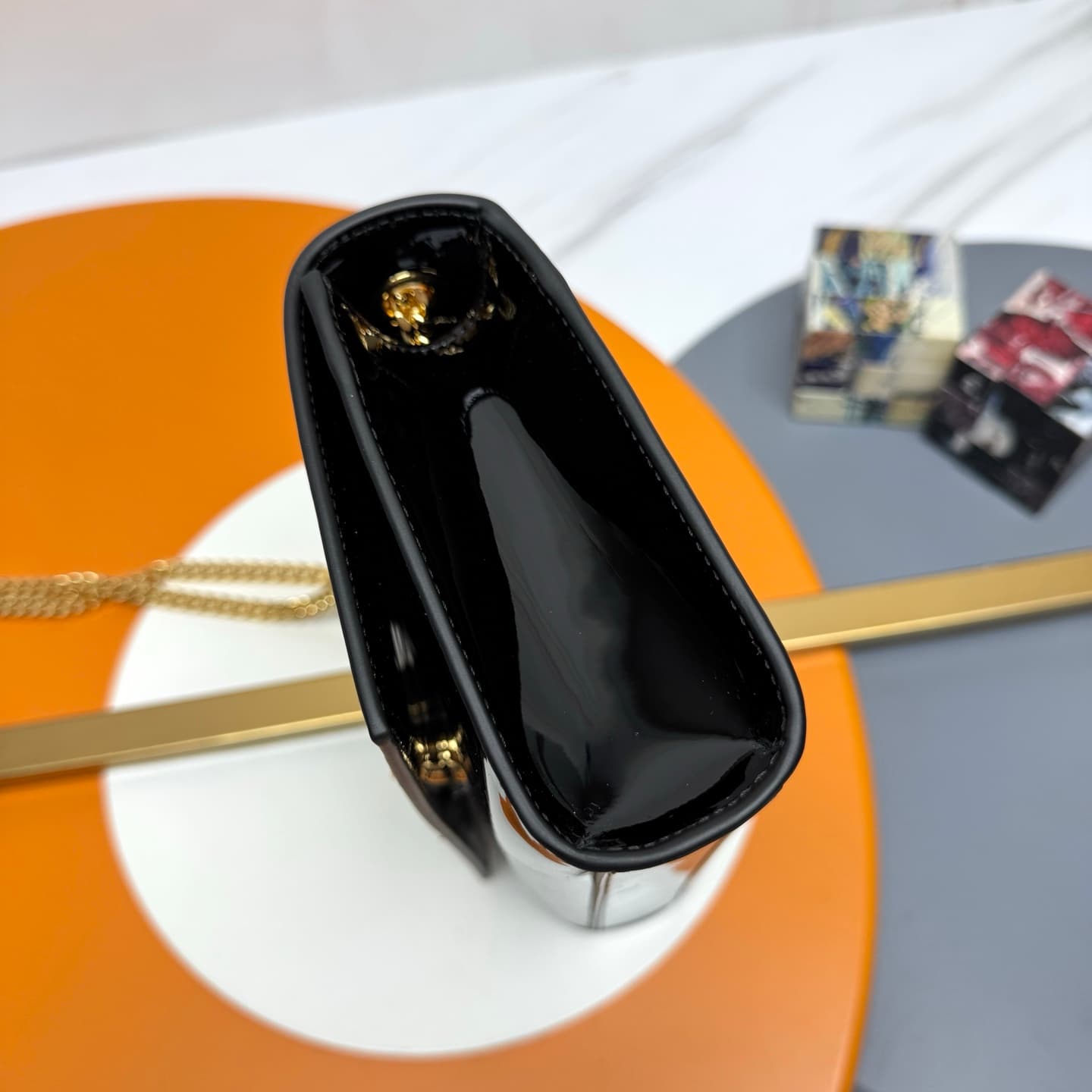Kate small in patent leather 469390 Black High
