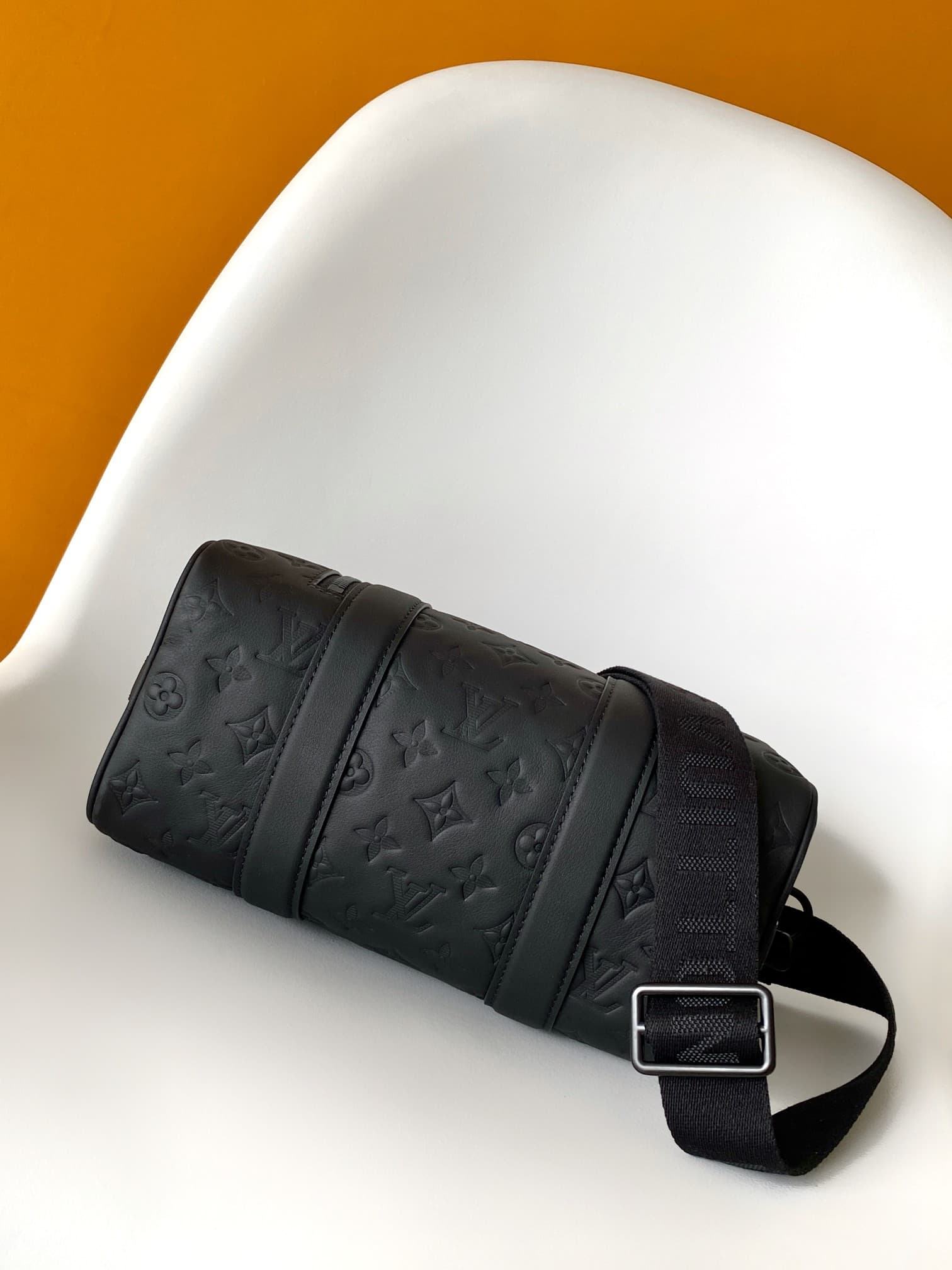 Louis Vuitton City Keepall Black Monogram Shadow calf leather M26750 High