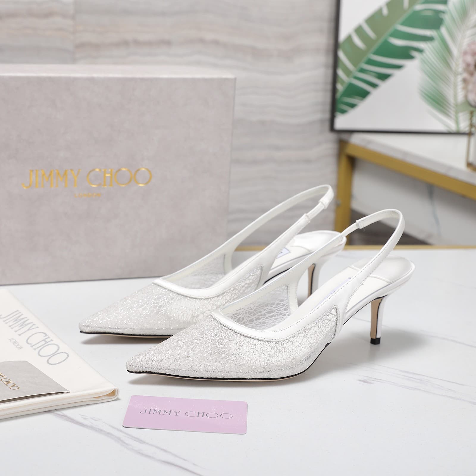 Jimmy Choo Love Slingback Pumps Women