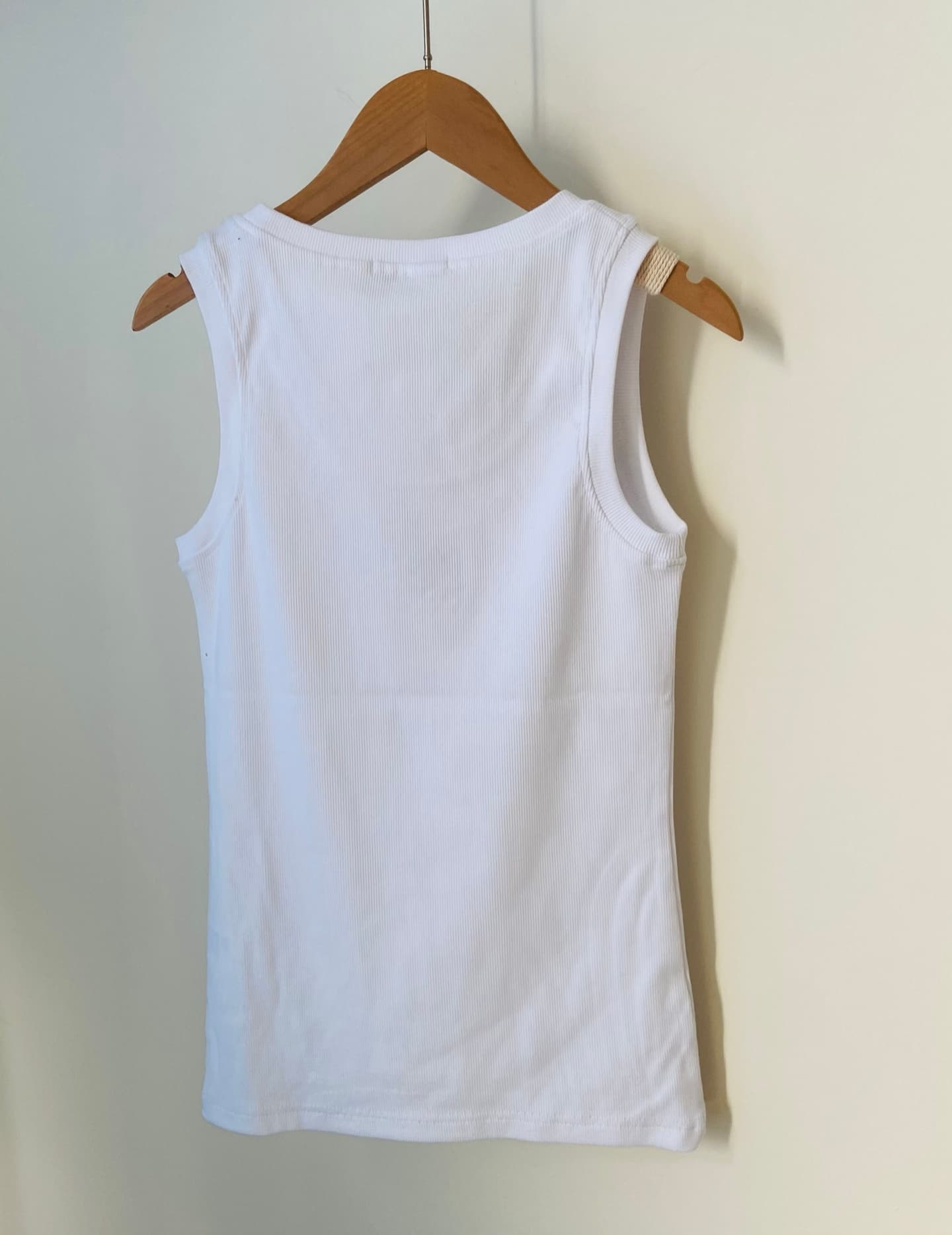 LOEWE Anagram-embroidered ribbed-knit Tank Top
