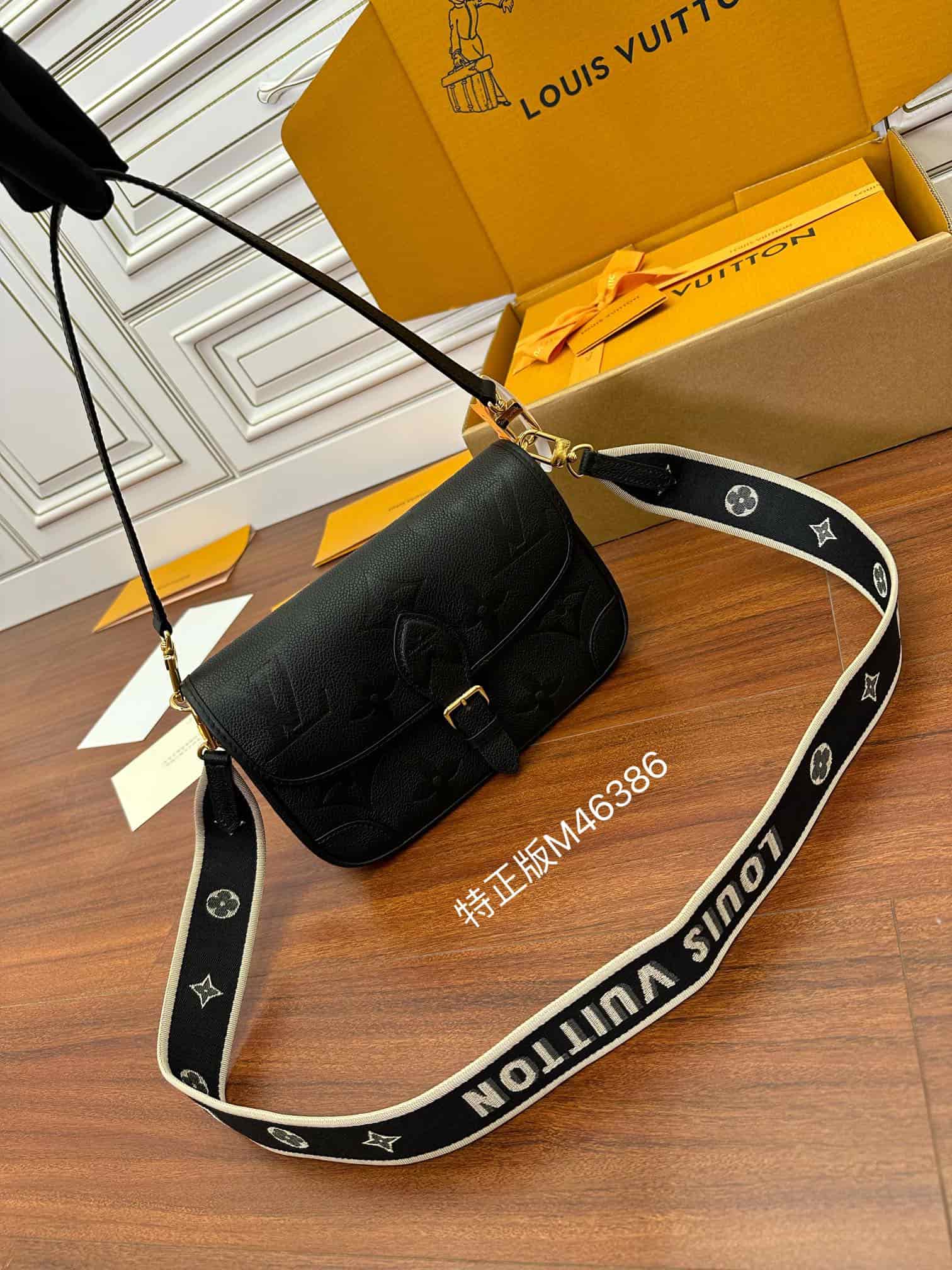 Louis Vuitton Diane Monogram Empreinte Leather M46386 Top